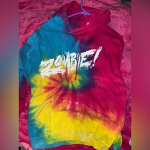 Flatbush zombie tie dye sweatshirt
